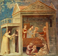 Giotto_-_Scrovegni_-_-07-_-_The_Birth_of_the_Virgin